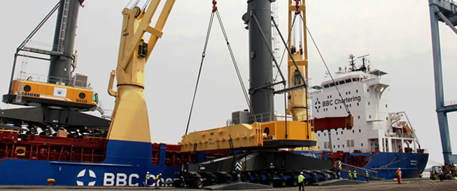 Gira de trabajo del Secretario de Comunicaciones y Transportes al puerto LC