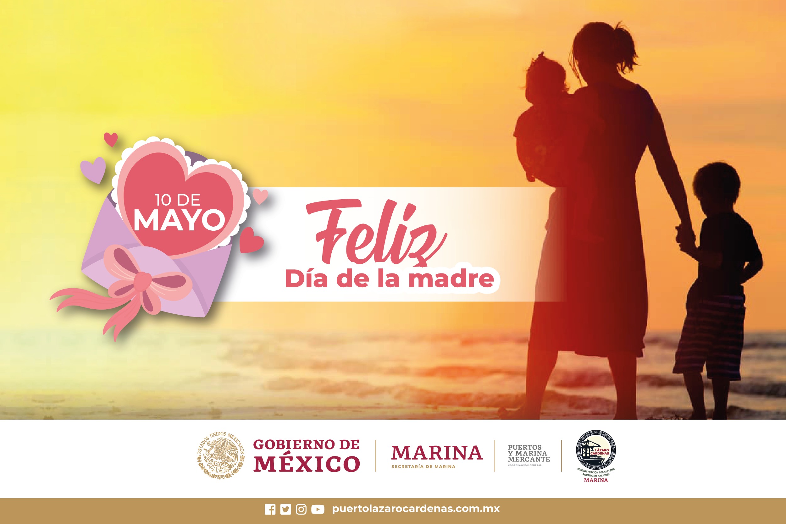 ASIPONA LÁZARO CÁRDENAS FELICITA A LAS MAMÁS EN SU DÍA